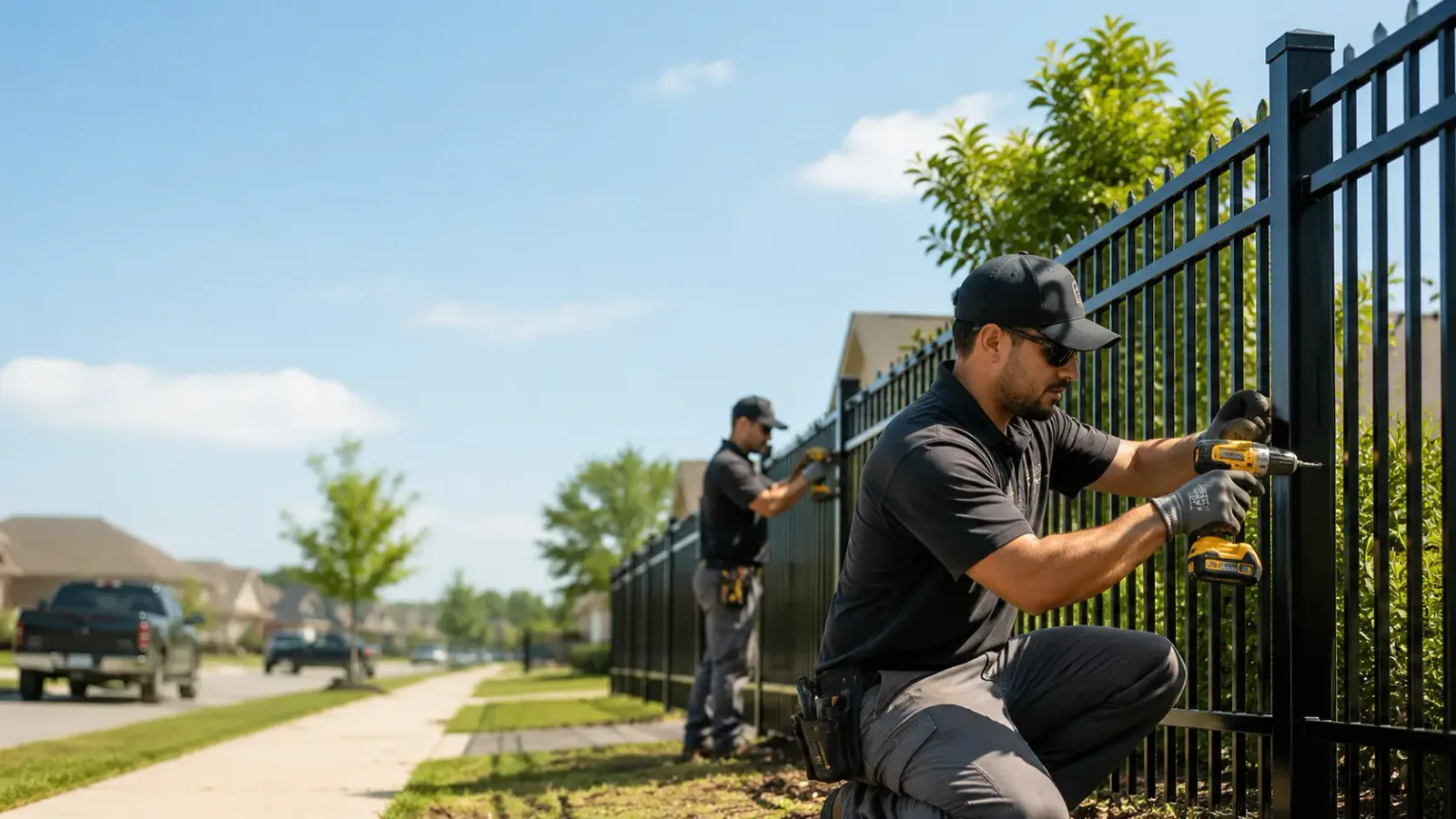 Metal Fence Installation in Jamestown, VA